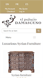 Mobile Screenshot of elpalaciodamasceno.com